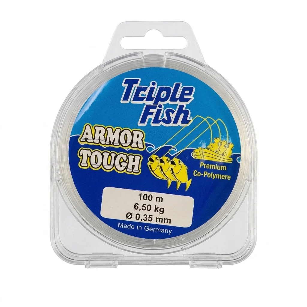 NYLON TRIPLE FISH X 100MT 0.70mm MULTICOLOR
